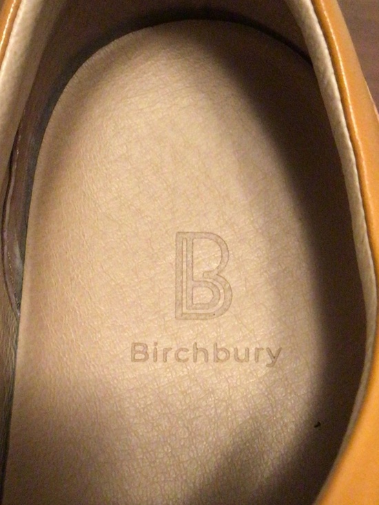 Birchbury  Brenton Barefoot leather dress shoe slip on wide toe minimalist SZ 11 main image 9